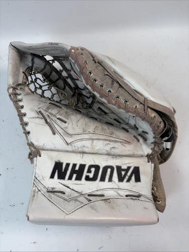 Vaughn Velocity V6 1000 Pro Senior Hockey Goalie Glove, White