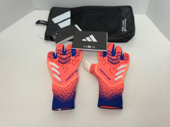 Small Adidas Goalie Gloves (New) Adidas Predator GL Pro Soccer Goalkeeper GK Gloves JJ3533