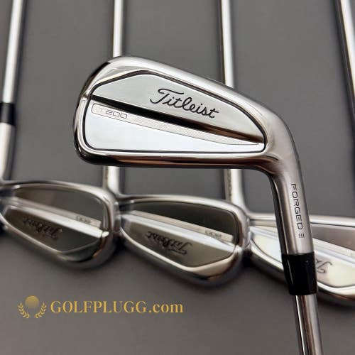 Titleist T200 2023 Iron Set 4-PW / AMT Black Steel, Regular (177)