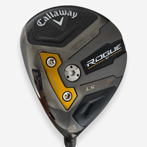Callaway Rogue ST LS 3 Wood 15° Left Handed Stiff Flex Graphite Shaft