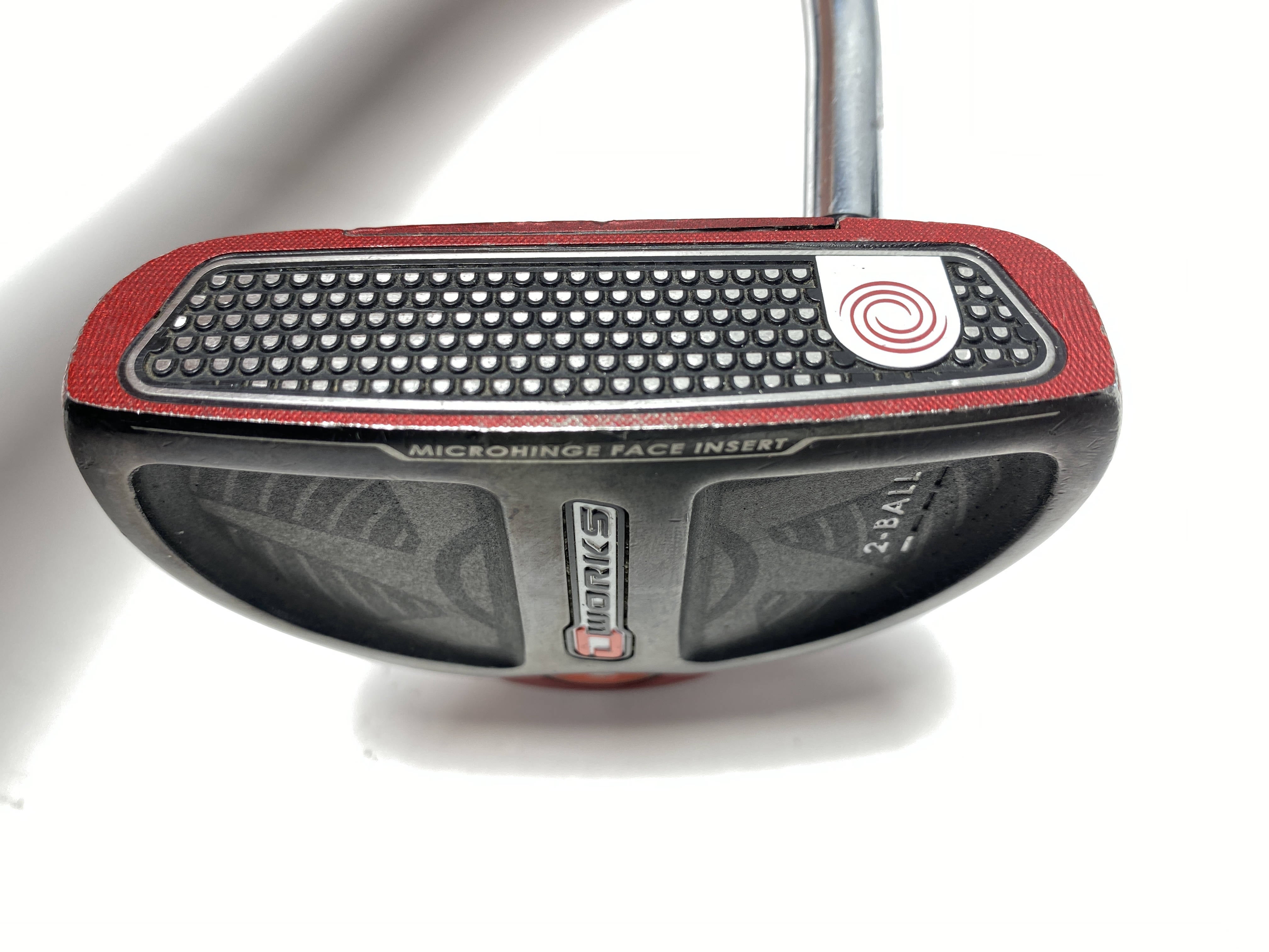 Odyssey Works 2-Ball Fang Versa Lined Putter | Golfbidder