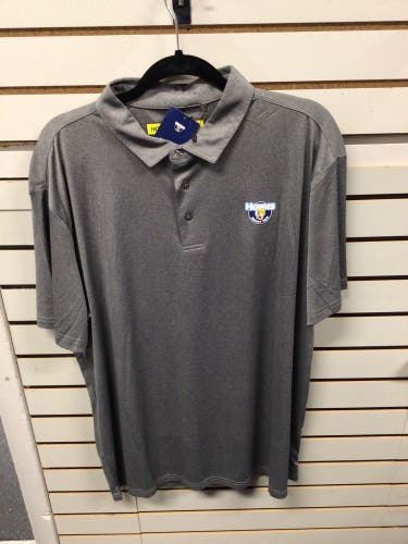 Gray  Men's xl Howies Polo  (New)