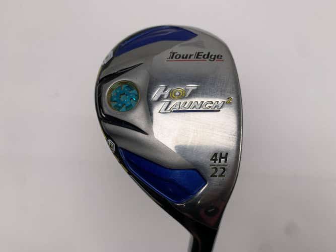 Tour Edge Hot Launch 2 4 Hybrid 22* UST Mamiya Hot Launch 2 55g Senior RH