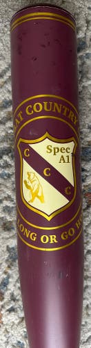2025 Combat MFG Spec A1 Alloy BBCOR Certified Bat (-3) 29 oz 32" (Used) Maroon