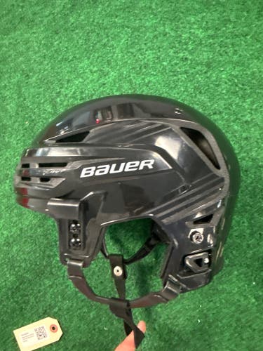 Black Medium Bauer Re-Akt 90 Helmet (Used)
