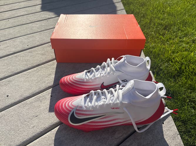 NEW Men's Size M 9.5 Nike Zoom Air Vapor Pro 1’s White/Red