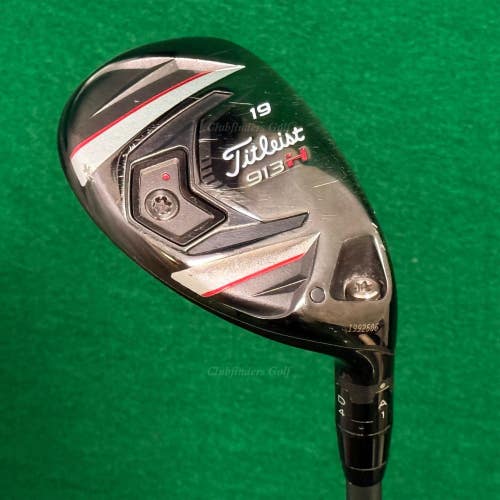 Titleist 913H 19 Hybrid Project X HZRDUS Smoke Black 6.0 80g HY Graphite Stiff
