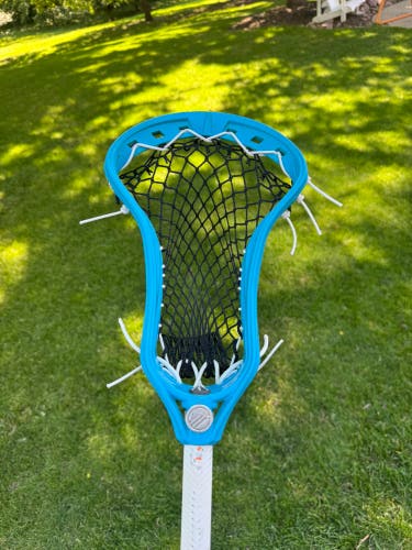 Used Maverik Kinetik 3 w/ BN mesh and strings - perfect Mid-High Pocket medium whip