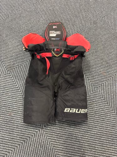 Black Bauer Vapor 2X Hockey Pants (Used) | Senior Small