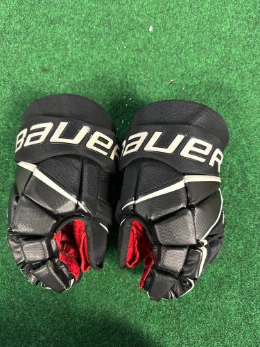 Black Senior Bauer Vapor 3X Gloves 13" (Used)