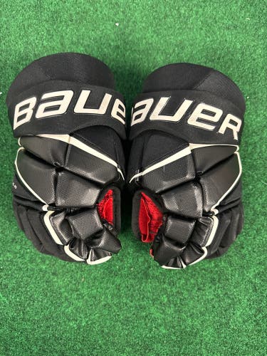 Black Senior Bauer Vapor 3X Gloves 13" (Used)