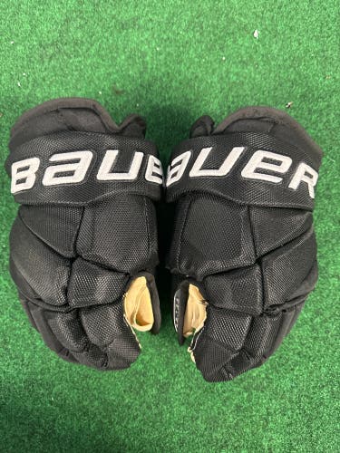 Black Senior Bauer Vapor Pro Team Gloves 13" (Used)