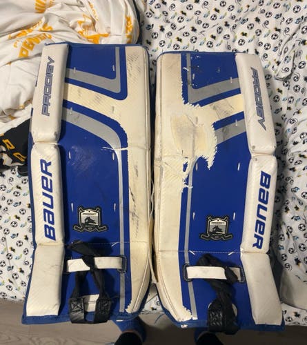Bauer Prodigy 22” Youth Goalie Leg Pads (Used)