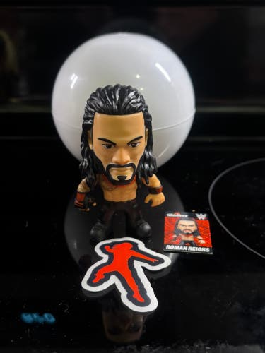 WWE Ballers Roman Reigns Mini Action Figure New