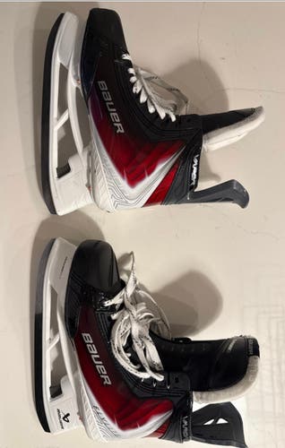 New Red 2025 Bauer Vapor Flylite Hockey Skates Size 8 - Pro Stock