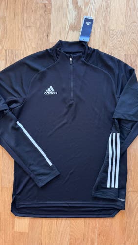 Adidas 1/4 Zip Shirt - Size M