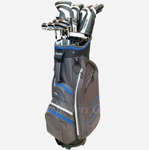 NEW! Lady Tour Edge HL4 To-Go 12-Piece Complete Club Set Ladies Flex w/Cart Bag
