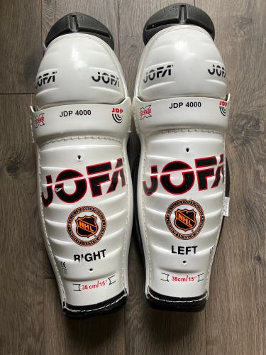 Senior Jofa 4000 15" Shin Pads Pro Stock (Used)