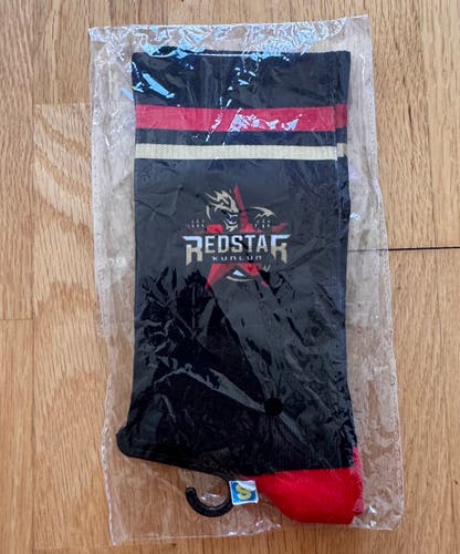 Pro Stock KHL Kunlun Red Star Hockey Crew Socks - Size S