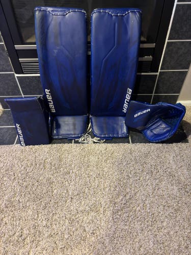 35" 2024 Bauer Supreme Shadow Regular Goalie Full Set Pro Stock (Used)