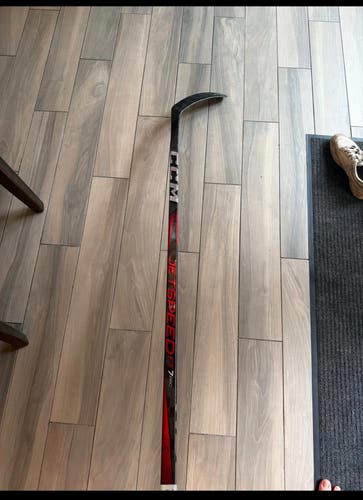 Intermediate CCM JetSpeed FT7 Pro Left Hand Hockey Stick P29 55 Flex (Used)