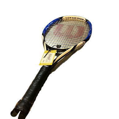 Used Wilson K FACTOR PRO.SIX Adult Tennis Racquet Royal Blue 4 3/8" 11730-S000072340