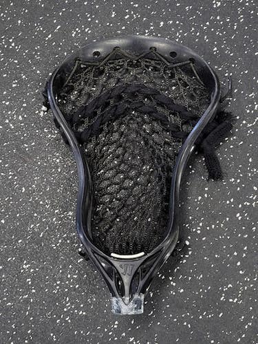 Used Warrior EVO 4 Mens Lacrosse Head Black 11849-S000037496