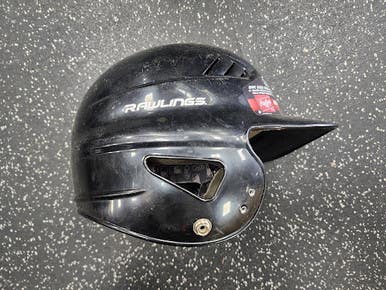 Used Rawlings BB HELMET Batting Helmet No Mask Black M/L 11849-S000037253