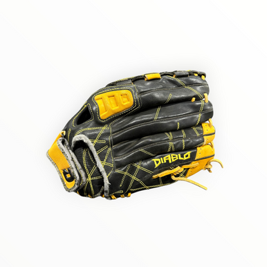 Used Demarini DIABLO BB/SB Glove LH Throw Black 14" 11375-S000374657
