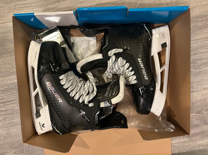 2024 Bauer Supreme Shadow Hockey Skates 10 (New)
