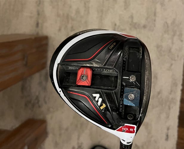TaylorMade M1 430 Driver Head Only – 10.5° – Right Hand – Used