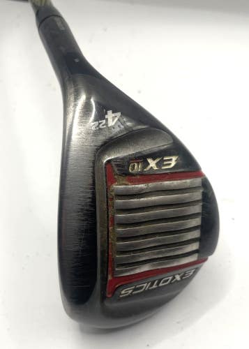Tour Edge Exotics EX10 Hybrid 4 Hybrid 22 Paderson Kinetixx Regular KG860 HUT20