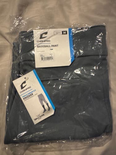 Gray Unisex Medium Youth Champro Game Pants (New)