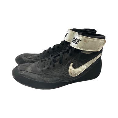 Used Nike Wrestling Shoes Black Senior 9.5 11859-S000031746
