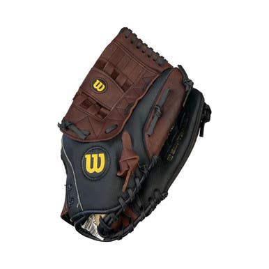 Used Wilson SOFTBALL ELITE BB/SB Glove RH Throw Black 13" 11859-S000031738