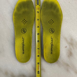 (Used) superfeet size A skate size 1.0 - 2.0 insoles