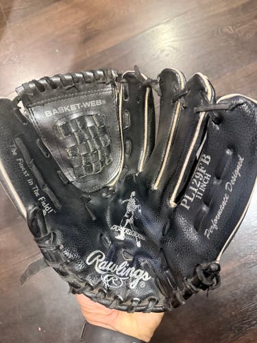 Used -  OK Condition - Rawlings PL129FB 11" Black Baseball Glove Right Hand Throw, A-Rod