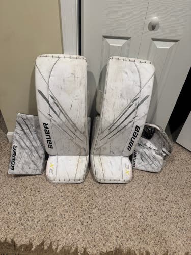 31" Bauer Vapor 3X Regular Goalie Full Set (Used)