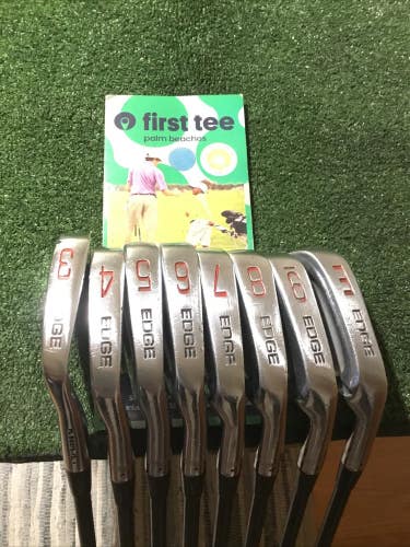 Ben Hogan Edge Forged Irons Set (3-PW) Legend High Performance Graphite (READ)