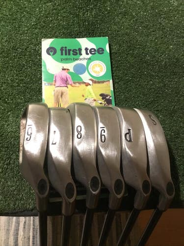 Callaway 1996 Big Bertha Irons Set (6-PW-SW) Regular RCH 96 Graphite Shafts Read