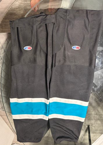San Jose sharks black hockey socks