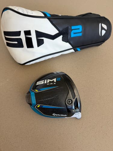 (Head only) Men's TaylorMade SIM2 Max Right Handed Driver 10.5 Loft (Used)