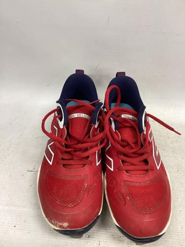 Used New Balance FRESH FOAM VELO V4 BB/SB Cleats Red Junior 06 11851-S000048301