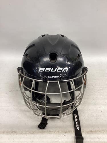 Used Bauer LIL SPORT LTS NO CERT Helmet Cage Combo Black One Size 11851-S000048027