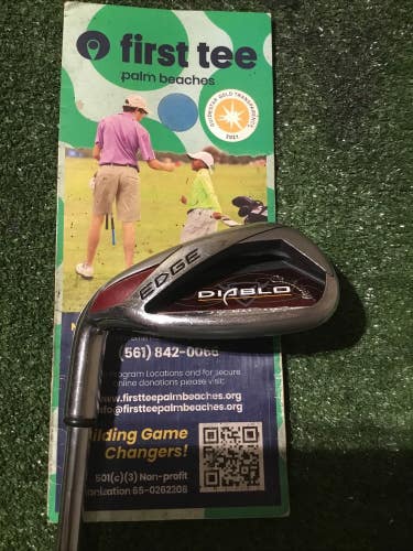 Callaway Left Handed Diablo Edge Pitching Wedge (PW) Uniflex Steel Shaft (35.5)