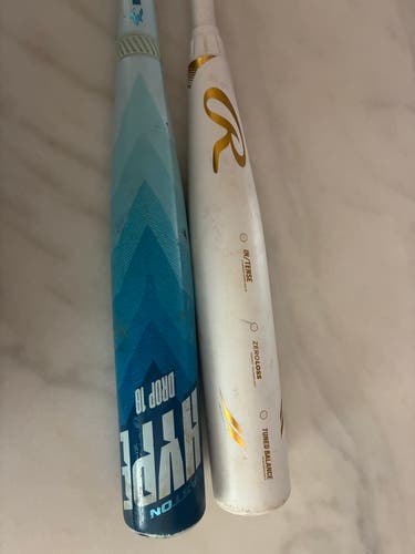 Rawlings USSSA Certified Bat (-10) 20 oz 30" (Used)