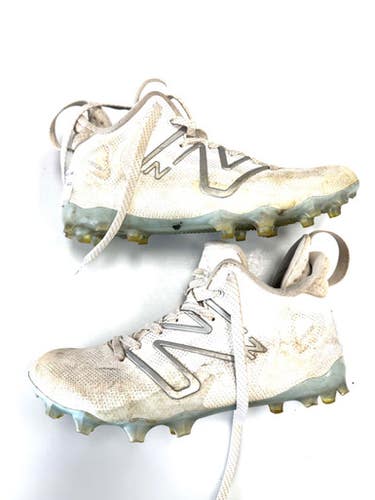 Used New Balance LAX Cleats Mens White Senior 7 11860-S000311036