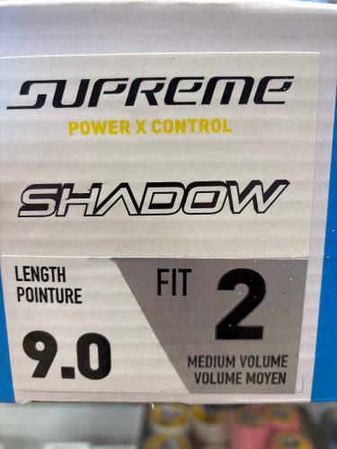 2024 Bauer Supreme Shadow Hockey Skates 9 (New)