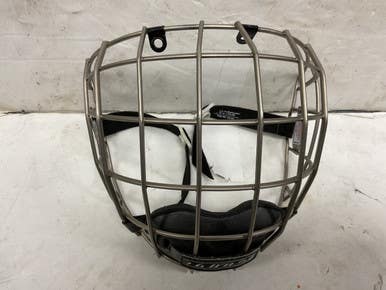 Used Bauer FM RE-AKT Hockey Wire Mask Grey SM 11855-S000206041