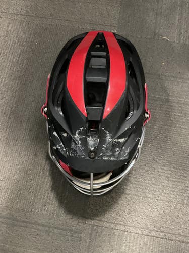 Used Cascade S ADULT HELMET Lacrosse Helmet Black LG 11614-S000238957